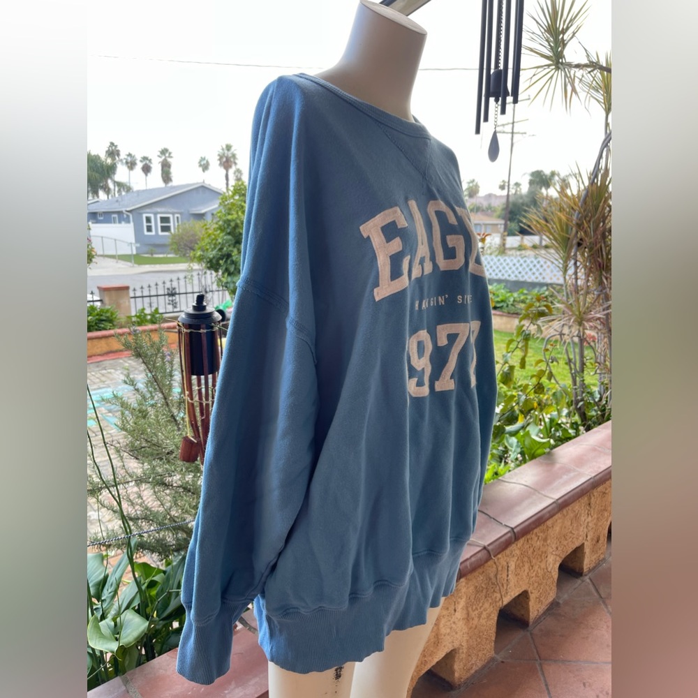 American Eagle Oversized Pullover Sweatshirt Large - image 2